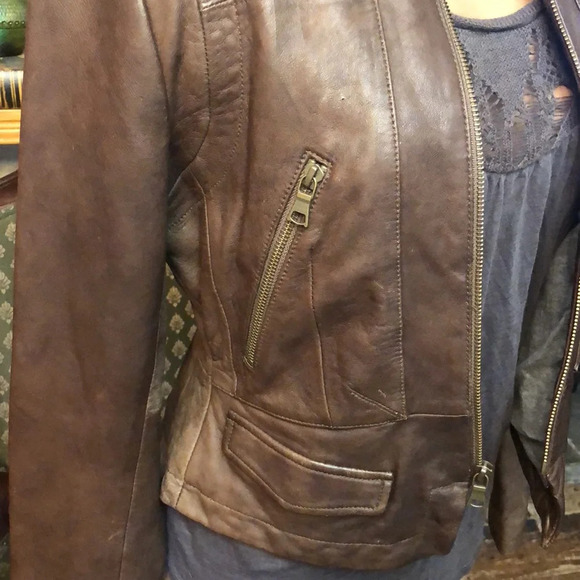 ASO Alice Cullen Twilight Breaking Dawn battle leather jacket - Picture 8 of 12